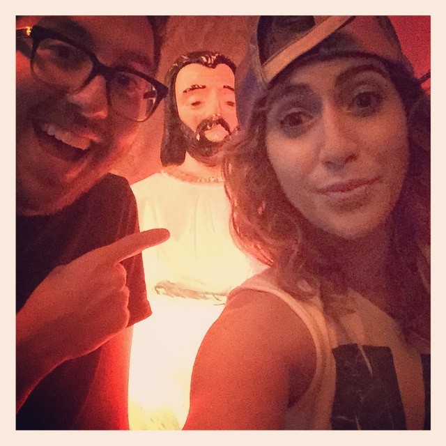 Praise be to plastic Jesus and best friendships