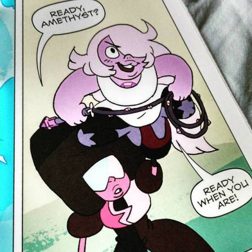Here are some tasty shots + previews of Steven Universe #7written by @gracekraft ! feat. the Gem Slo