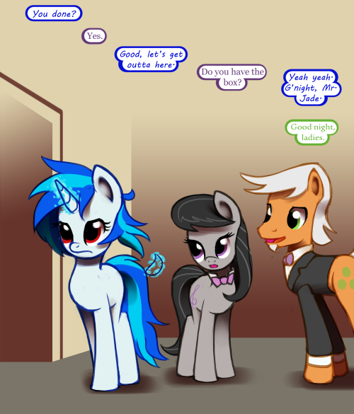 ask-canterlot-musicians:Word!  x3