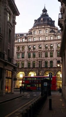 The Apple Store, London (Well, Behind The Bus Lol)