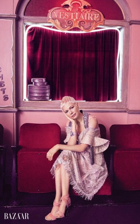 edenliaothewomb:Michelle Williams, photographed by Agata Pospieszynska for Harper’s BAZAA