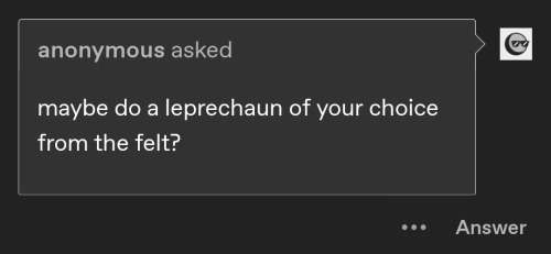 *holds Out Hands* May I Please Have A Crumb Of Felts? Perhaps Eggs And / Or Die?