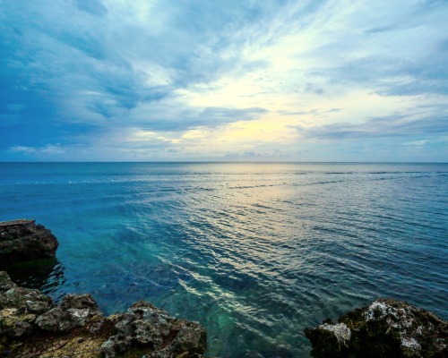 Sunset- West Bay, Roatan - 2015