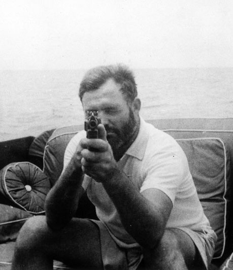 peerintothepast:
“ Hemingway
”