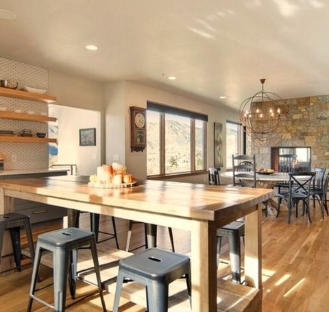 Contemporary Dining Room In Denver