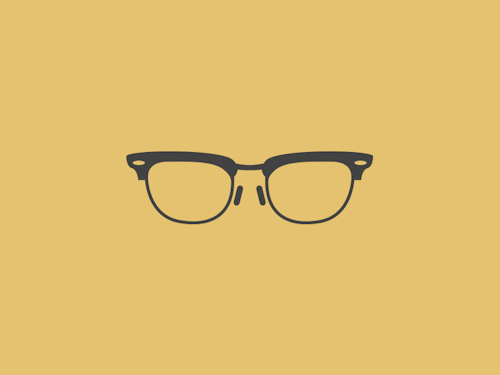 alicemakesthings:  Eyeglass Frames Something fun I made after browsing online for glasses.
