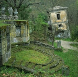 Parco Dei Mostri (Park Of Monsters) Below The Town Of Bomarzo, Italy (1.5 Hours North