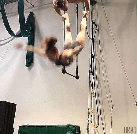 loopedgifs:Aerial Acrobatics 