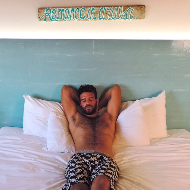 thecaribbeanking:  Romance in Aruba… Nap in Aruba 😜 #boardwalklife #caribbeanking