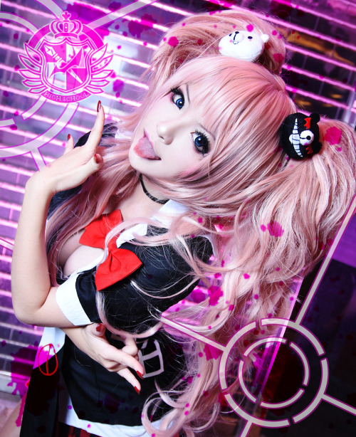 Porn cosplay-soul:  Junko Enoshima | Danganronpa photos