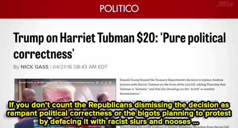 micdotcom:  Watch: Samantha Bee also had some words for people who think Tubman should