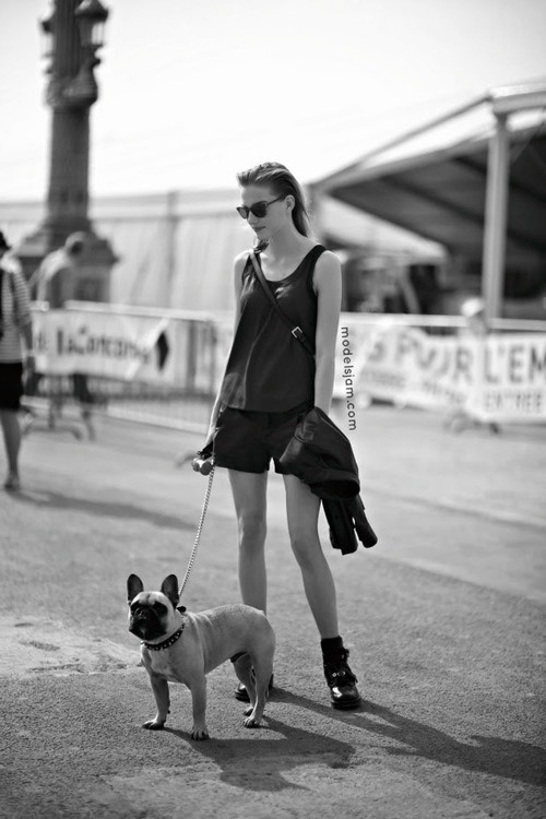 forthosewhocravefashion:  Marique Schimmel, Paris, September 2013 