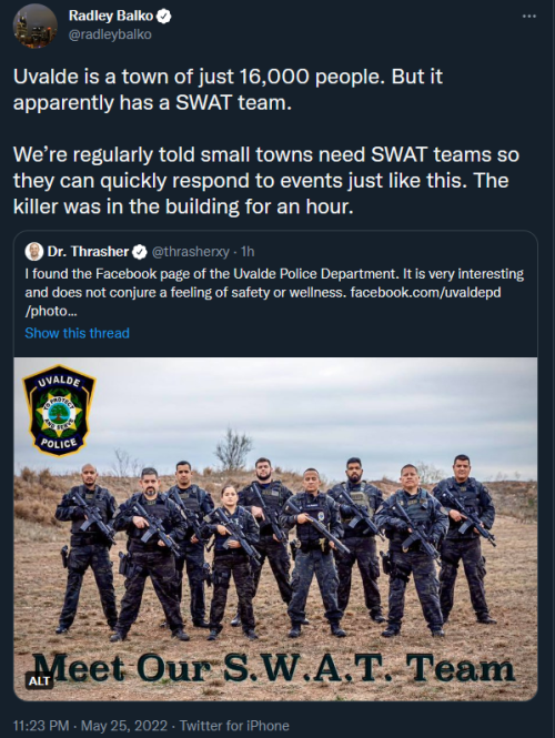 doomw32:sexhaver:  someone should have told them there was weed in the school, maybe then they would kick down the door and start shooting like they’re being paid 40% of the city’s budget to   Theyre kind of letting it slip that these enormous budgets