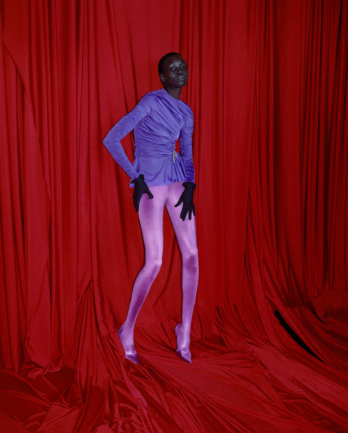 theleoisallinthemind - Alek Wek by Harley Weir