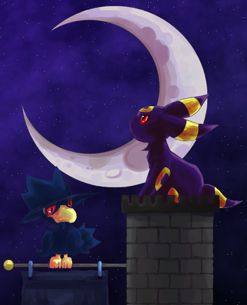 alternativepokemonart:  Artist Umbreon by request. 