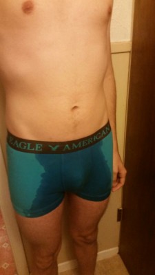 wettingguy94:  I wet my AE trunks a lot. 