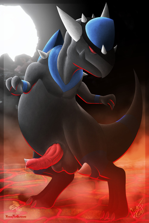 Rampardos in Heat..quite literally