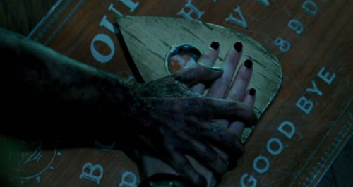 sixpenceee:  The following is an info graphic on ouija boards. Here’s a larger version if you can’t read that, just zoom in. I have one more post on the ouija board right here and a post on other ways to contact the dead. 