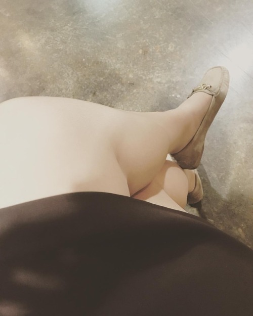 Got tons of compliments on my outfit today business suit and #nylons. These legs were made to dress 