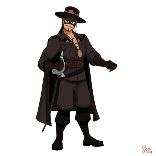 The Legend of Zorro_Zorro _ Elenawww.artstation.com/soonsanghong54