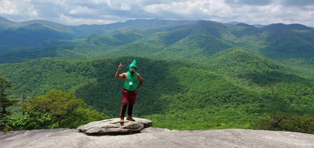 Looking Glass Falls in North Carolina