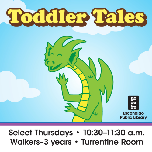 In-person Toddler Tales is back! Join us tomorrow morning, September 23 at 10:30 a.m.!Toddlers and t