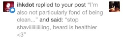 Haha, I do love how popular facial hair has