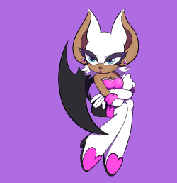 shroomcave:  Playing with rouge’s design