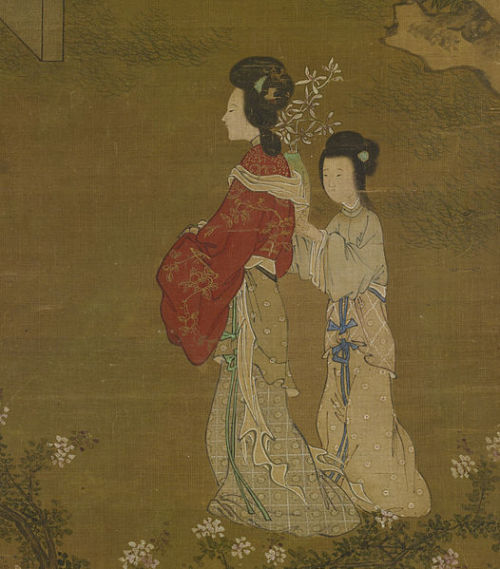 Making the Bride&rsquo;s Gown by Tang Yin (1470-1524)