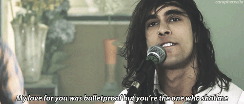 carapherxelia:  Pierce The Veil - Bulletproof Love [watch here]