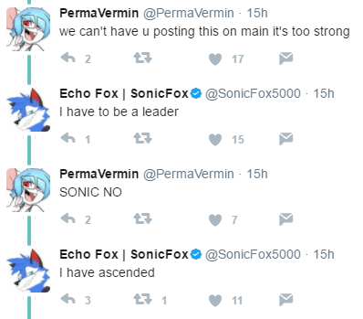 abare-apple: abare-apple: sonicfox is on twitter posting the borderline furry porn