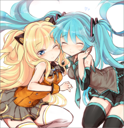 sokak:  hatsune miku and seeu (vocaloid)