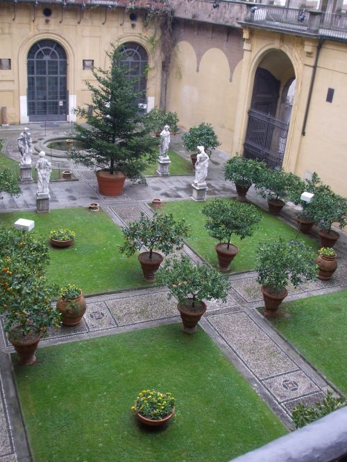 Giardino, Palazzo Medici Riccardi, Via Camillo Cavour 3, Firenze, Michelozzo di Bartolomeo, 1460