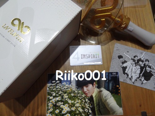 riiko001:  Received my Inspirit fanclub card !!!!But guys…Am I the only one who received