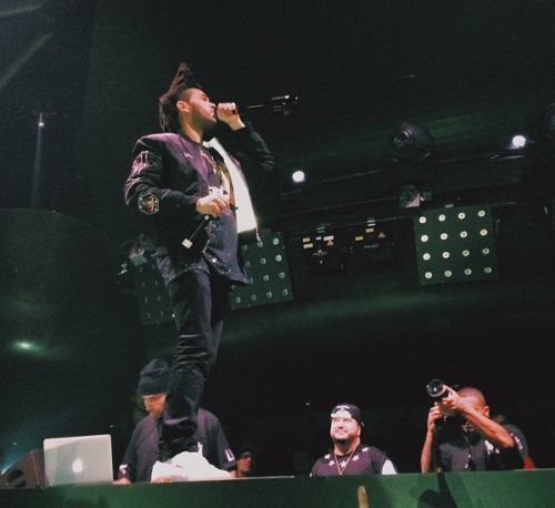theweeknddaily:  The Weeknd at Hakkasan Nightclub