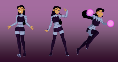 skuddpup: I made Starfires sister, Blackfire!! All 3 of these models can be downloaded for free on m