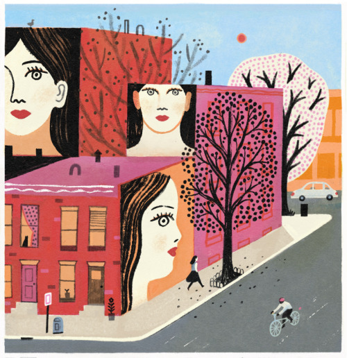 An illustration of Baltimore for Johns Hopkins Magazine :)  This one is for an article about a 