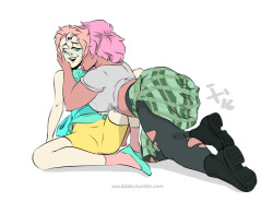 xxxubbles:  Some (old) Mystery Girl and Pearl