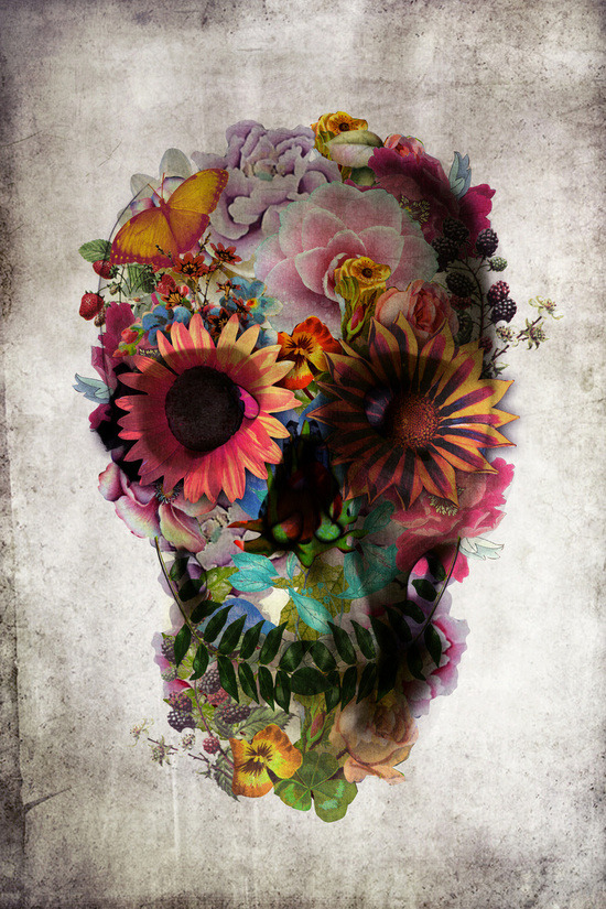 bestof-society6:    SKULL 2 by Ali GULEC   