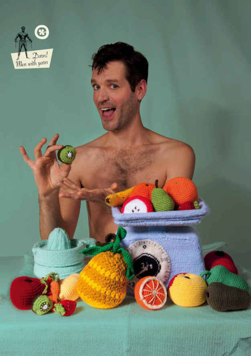 crochetmelovely:hooksnstitches:jamdick:These are shots from Darn, Men with Yarn! zoom in all the clo
