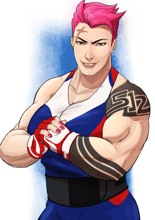 Weightlifter Zarya.