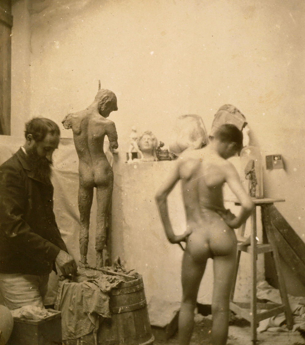 thenewloverofbeauty: Harry Count Kessler:  Aristide Maillol (French 1861-1944)  working