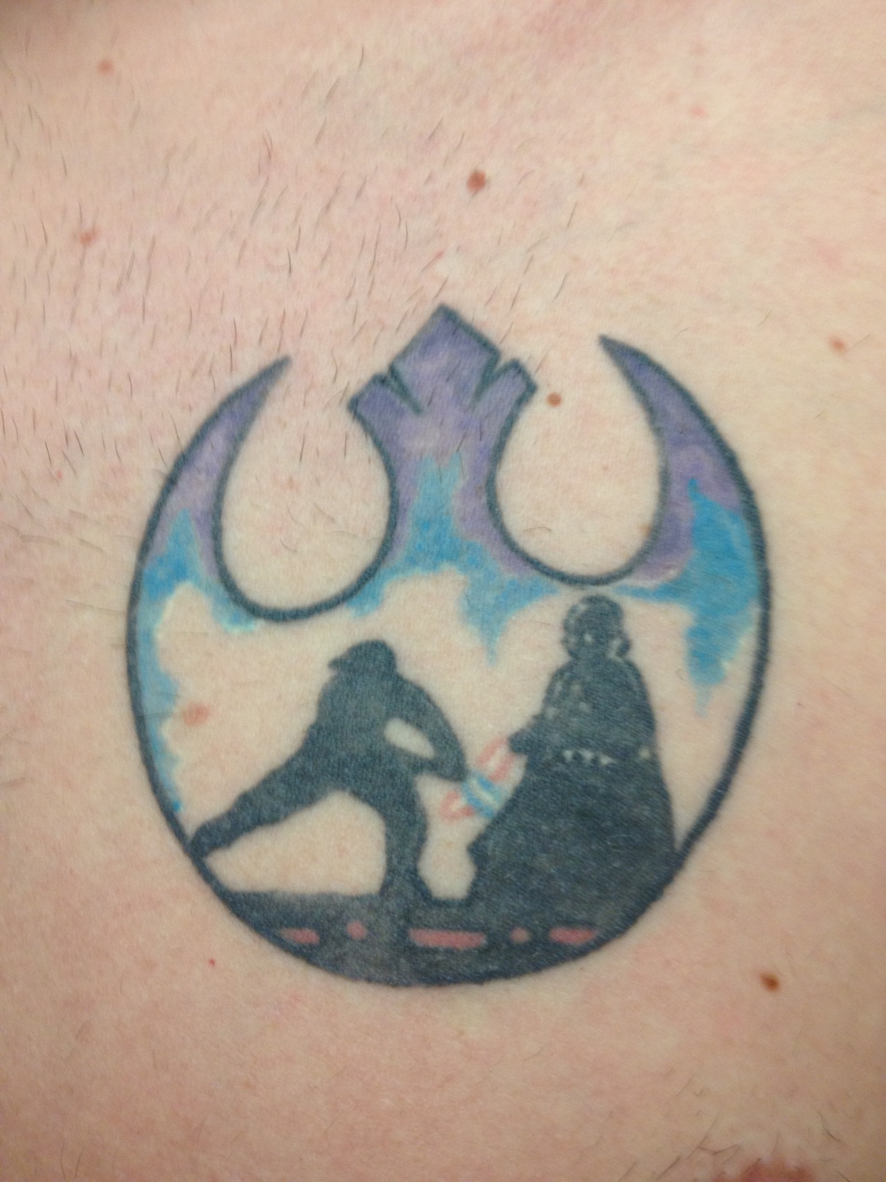 fuckyeahtattoos:  I got this tattoo back in Norman, Oklahoma at Blue Koi Tattoo by