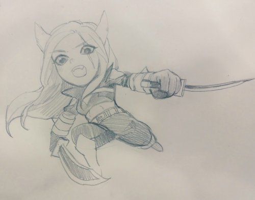 ganjangom:  Doodles..! Yordle.ver katarina, porn pictures