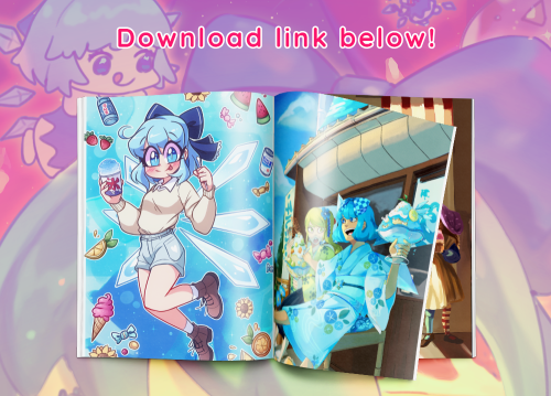 dotzines:  FAIRY FIESTA - SWEETS! RELEASE!!!  This zine is a digital art book featuring 42 and 