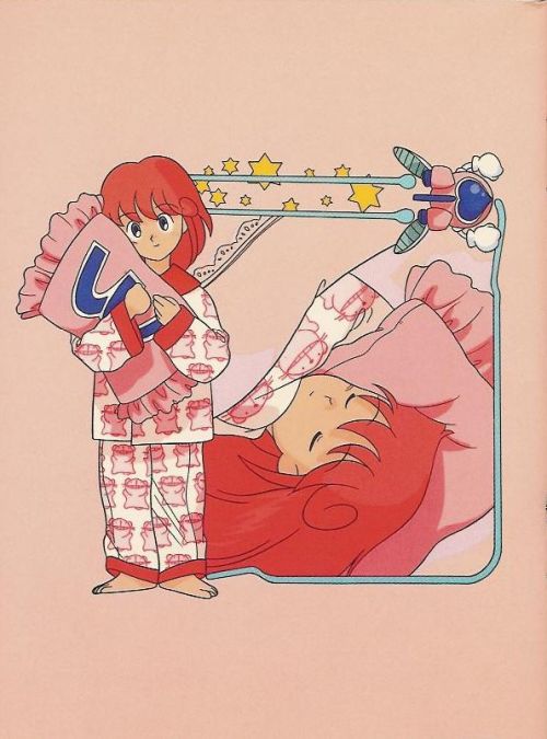 fami-love:Some postcards included with Detana Twinbee for the Sharp X68000