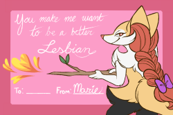 askmodelsylveon:askblog valentines cards part 1!!! IM REALLY HAPPY WITH HOW THESE CAME OUTD’aww~! ^w^