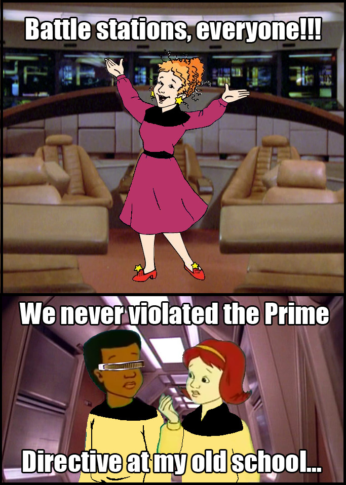 jewishdragon: valhella-jeff:  warriortomaiden:  jewishdragon:  Ms. Frizzle *in a