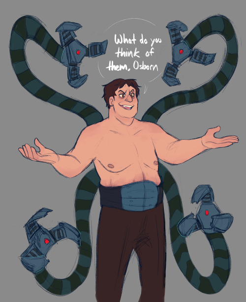 benji-the-art-blog: He was talking about the tentacles, Norman…