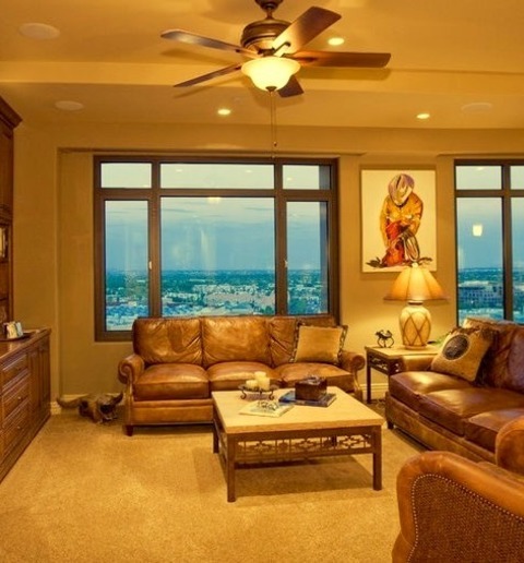 Southwestern Family Room In Phoenix